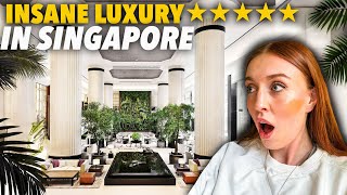 We Stayed at the BEST RATED Hotel in Singapore ShangriLa Luxury 1500 per Night [upl. by Bertie498]