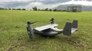 RC Bell Boeing V22 Osprey 遙控魚鷹式傾轉旋翼機 [upl. by Myrtia]