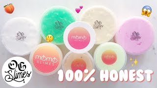 120 OG SLIMES amp MOMO SLIMES FAMOUS SLIME SHOP REVIEW [upl. by Ahsitaf]