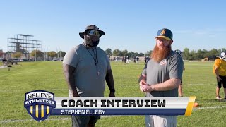 Believe Athletics  Coach Interview  Stephen Elleby [upl. by Smukler]