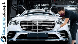 Mercedes MANUFACTURING Process 🚘 Car Factory Assembly Line [upl. by Eidnam]