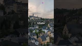 Luxembourg A Journey Through Time  लक्ज़मबर्ग facts history LuxembourgHistory viralshorts [upl. by Aniez732]