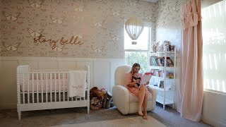 Our Daughters Nursery Tour DELLA VLOGS [upl. by Tnomad]