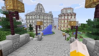 Minecraft Xbox  Grand Buildings  Swordlock City Tour  Part 3 [upl. by Stetson]