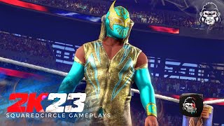 WWE 2K23 Sin Cara w Entrance Theme amp Graphics Pack  New WWE 2K23 Mods [upl. by Retsehc]