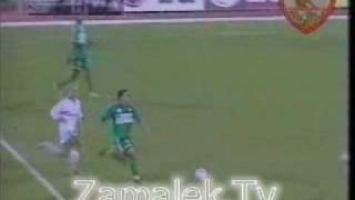 ملخص نهائى افريقيا 2002 الزماك  الرجاء  الشوط الثانى [upl. by Ruhtua]