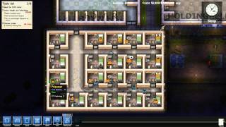 Prison Architect v1 Part 3 Medics and micromanagement [upl. by Haisi]