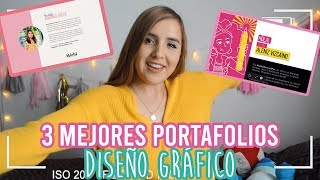 Portafolios de Diseño Gráfico  3 MEJORES DE MI CLASE [upl. by Ridglea367]