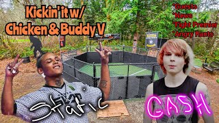 Kickin it W Chicken  Gash  Static  Guest Host Buddy V  Ep 75 [upl. by Ihana328]