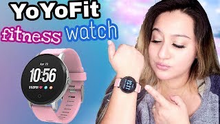 Best Budget Fitness Tracker YoYoFit Smart Fitness Watch Review [upl. by Leinad]