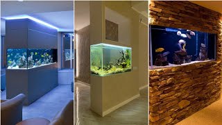 quotUnderwater Elegance Enhancing Your Fish wall tank Aquariumquot  Pared de peces gracias [upl. by Scoter]