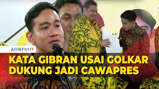 FULL Keterangan Gibran Usai Hadiri Rapimnas Golkar yang Usulkan Dirinya Jadi Cawapres Prabowo [upl. by Negem]