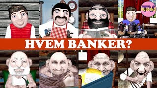 Hvem banker  Norske barnesanger  Rim og regler [upl. by Spense]