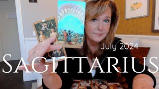 SAGITTARIUS  SUDDEN AWAKENING Brings Spiritual Togetherness  July 2024 Zodiac Tarot Reading [upl. by Ferree]