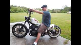 1981 Kz440 Bobber Done [upl. by Eduj]