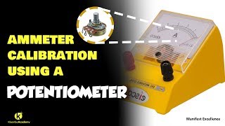 How to calibrate an ammeter using a potentiometer Potentiometer calibration of ammeter Kisembo [upl. by Lenore]