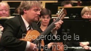 Recuerdos de la Alhambra by Francisco Tarrega Guitarist David Franzen [upl. by Nitnilc360]