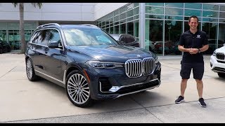 Does the 2019 BMW X7 prove BIGGER is BETTER in an SUV [upl. by Mellman291]