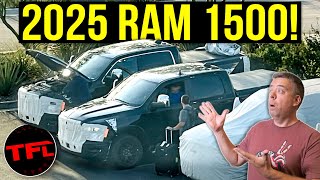 Heres the 2025 Ram 1500 Before Youre Supposed to See It But Is There Still a Hemi Under The Hood [upl. by Patrich]