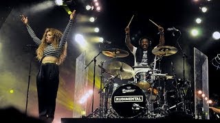 Rudimental featuring Ella Eyre  Waiting All Night at 1Xtra Live 2013 [upl. by Lemmie]