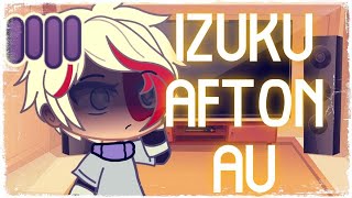 Todoroki Reacts to Izuku Afton AU Enji X Deku [upl. by Annayrb]