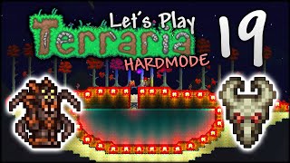 Terraria HARDMODE Is Here  Let’s Play Terraria 143 Ep19 [upl. by Atenik]