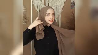 5 Tutorial Hijab Pashmina Simple Mudah dan Kekinian [upl. by Justicz]