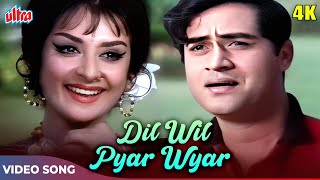 DIL WIL PYAR WYAR 4K  Lata Mangeshkar Songs  Saira Banu Joy Mukherjee  Shagird 1967 Songs [upl. by Muns]