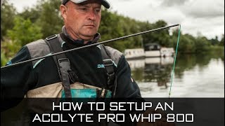 How To Setup An Acolyte Pro Whip 800 [upl. by Nolham222]