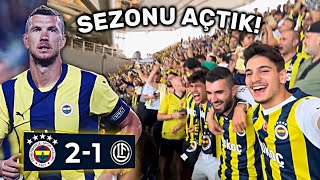 FENERBAHÇE 21 LUGANO  MAÇ VLOGU  SEZONU AÇTIK  BÖLÜM16 [upl. by Phelgen]