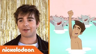 Jack Griffo’s Draw My Story Swimming w Sharks  The Thundermans  Nick [upl. by Maddock]