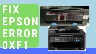 Easy way to overcome error code 0xf1 for Epson L printer [upl. by Anekam]