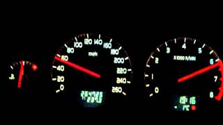 Volvo S80 20 T 180 HP 240 Nm acceleration 0150 [upl. by Dream717]