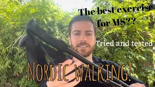 The Best Exercise for MS  Nordic Walking Tried and Tested 🏃🏼‍♂️ [upl. by Anua]