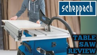 Looking at the Scheppach table saw [upl. by Cacka486]