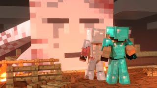 UR GHAST BATTLE Minecraft Animation [upl. by Siul]