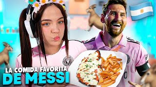 🐐 LA COMIDA FAVORITA DE MESSI 🐐 Milanesa Napolitana  Cocinando con Yuuki [upl. by Auqenes275]