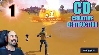 CREATIVE DESTRUCTION pc español 1 gameplay 1080P game juego gratis [upl. by Enohsal]