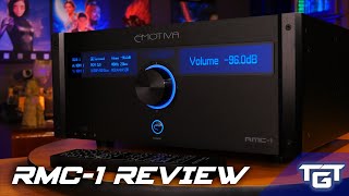 EMOTIVA RMC1  FLAGSHIP 16 Channel Dolby ATMOS DTSX PROCESSOR REVIEW [upl. by Sanfred]