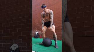 DEAD BALL CLEAN SQUAT shorts fitness exercise [upl. by Eldwin]