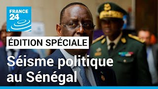 Sénégal  le report de la présidentielle par Macky Sall quotun séisme politiquequot • FRANCE 24 [upl. by Artimed]