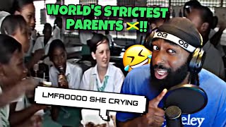 OJAY USAVE REACTS TO THE WORLDS STRICTEST PARENTS JAMAICA EDITION [upl. by Eelyab]