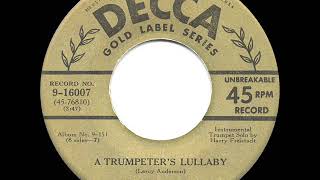 1951 HITS ARCHIVE A Trumpeter’s Lullaby  Leroy Anderson his original version [upl. by Meehsar]