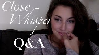 ASMR Close Whisper QampA [upl. by Keyte]