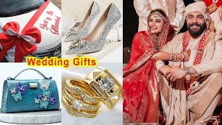 Mouni Roy Wedding Gifts from Bollywood Stars  Shahrukh Khan  Salman Khan  Alia Bhatt  Adaa khan [upl. by Neelyak73]