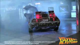 Publicidad Garbarino Back to the future  01  El Delorean en Cabildo y Juramento [upl. by Vadim]