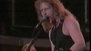 19910928 Metallica  Harvester of Sorrow Live in Moscow [upl. by Wieche780]