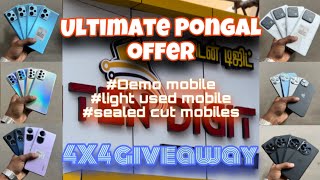 Ultimate Pongal Offer 💥  Brand New Condition Mobiles 🔥  Demo Phones ⚡ iphone [upl. by Faustine676]