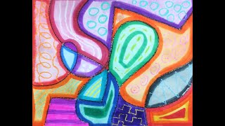 Abstract Drawing for Kids [upl. by Cowey]