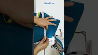 Arm round marking  Lining blouse stitching tips maavideostailoring blousestitchingtips [upl. by Nilyram]